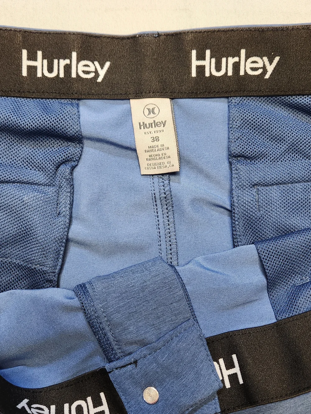 Lot 2 Hurley Shorts Men's 38 Hybrid 9